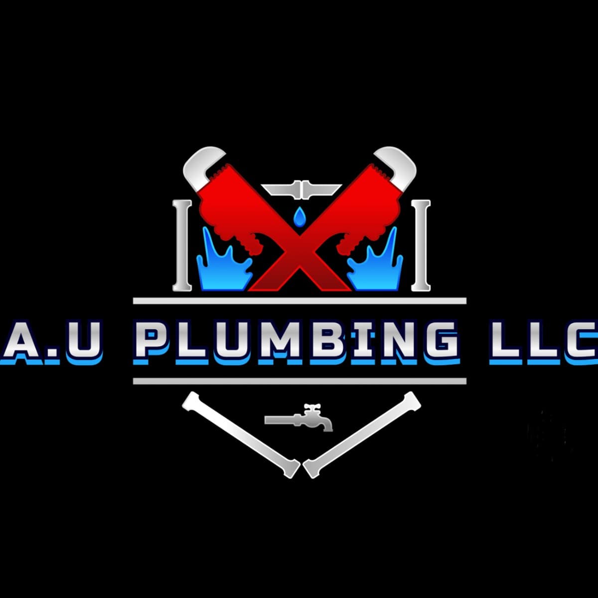 A.U Plumbing LLC Logo